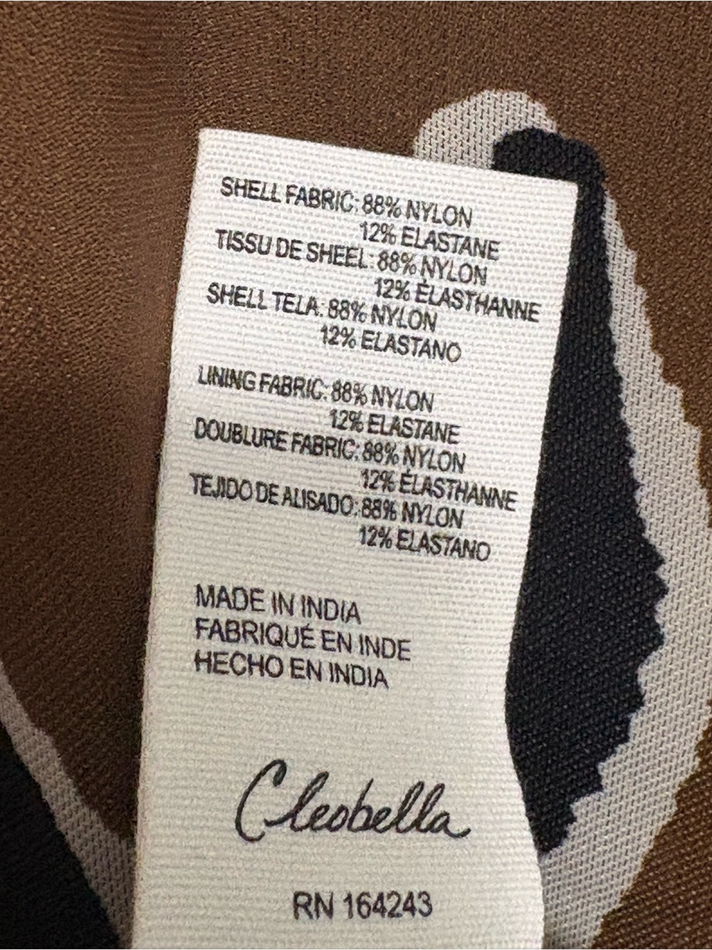 Cleobella Cordelia Brown Black Cream Floral Maxi Dress Size Small NWT - Picture 12 of 13